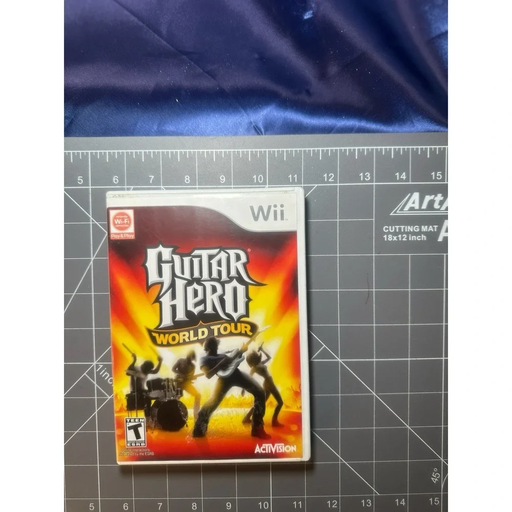 Guitar Hero: World Tour A- Nintendo Wii, 2007-Complete Tested Working
